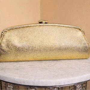 ✨Gold Evening Clutch Bag | Metallic Couch Bag | Formal & Cocktail Purse✨